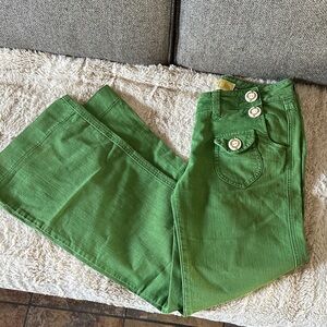 Sailor Baby Coloured Denim Green Pants